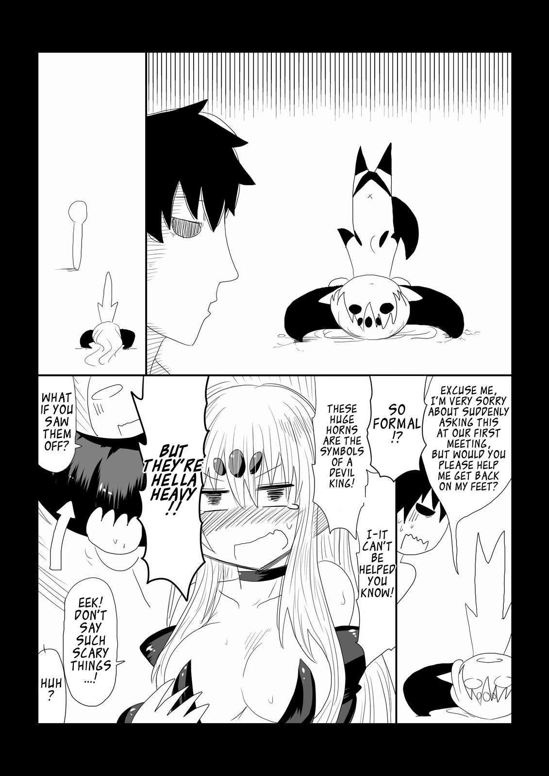 Hentai Manga Comic-The Devil King's Head Is Too Heavy-Read-2